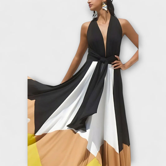 Nava - duga haljina s otkrivenim hrbti