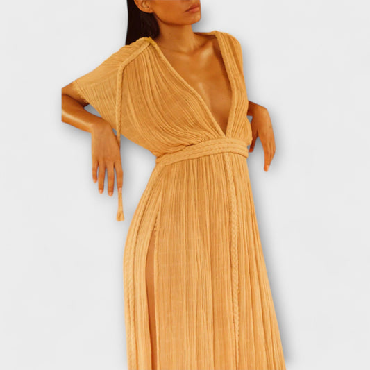 Iris - maxi haljina u Kimono Stilu