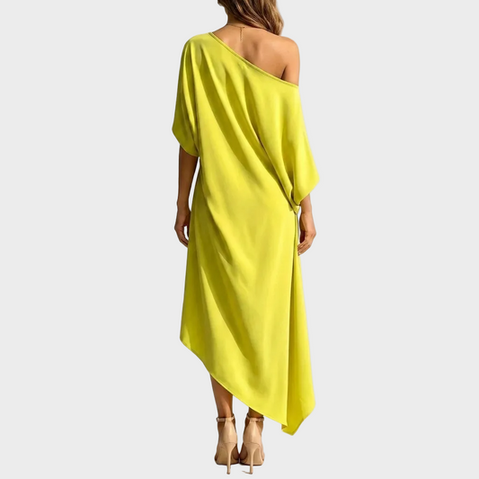 Lara – Elegantna Asimetrična Haljina