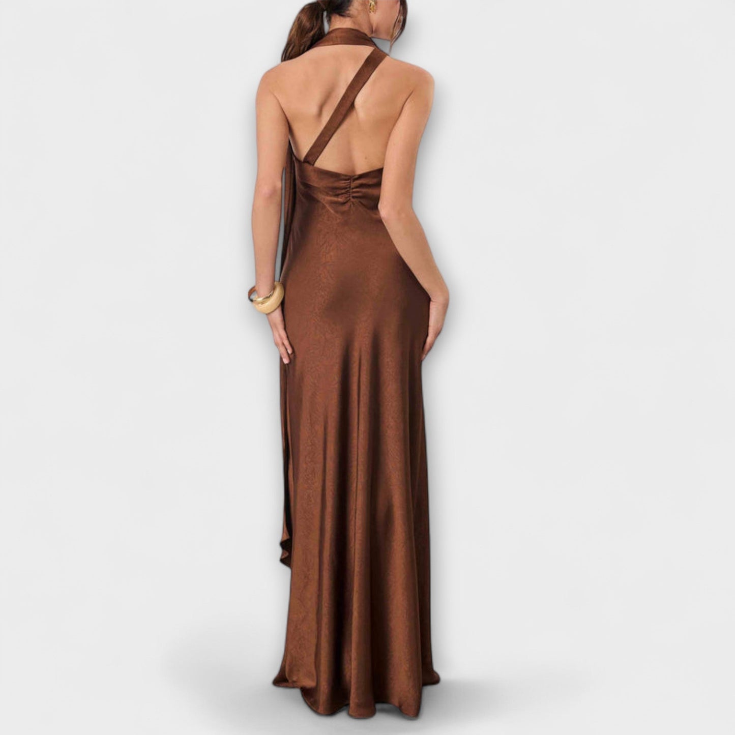 Azura - Chic maxi haljina u Satenu