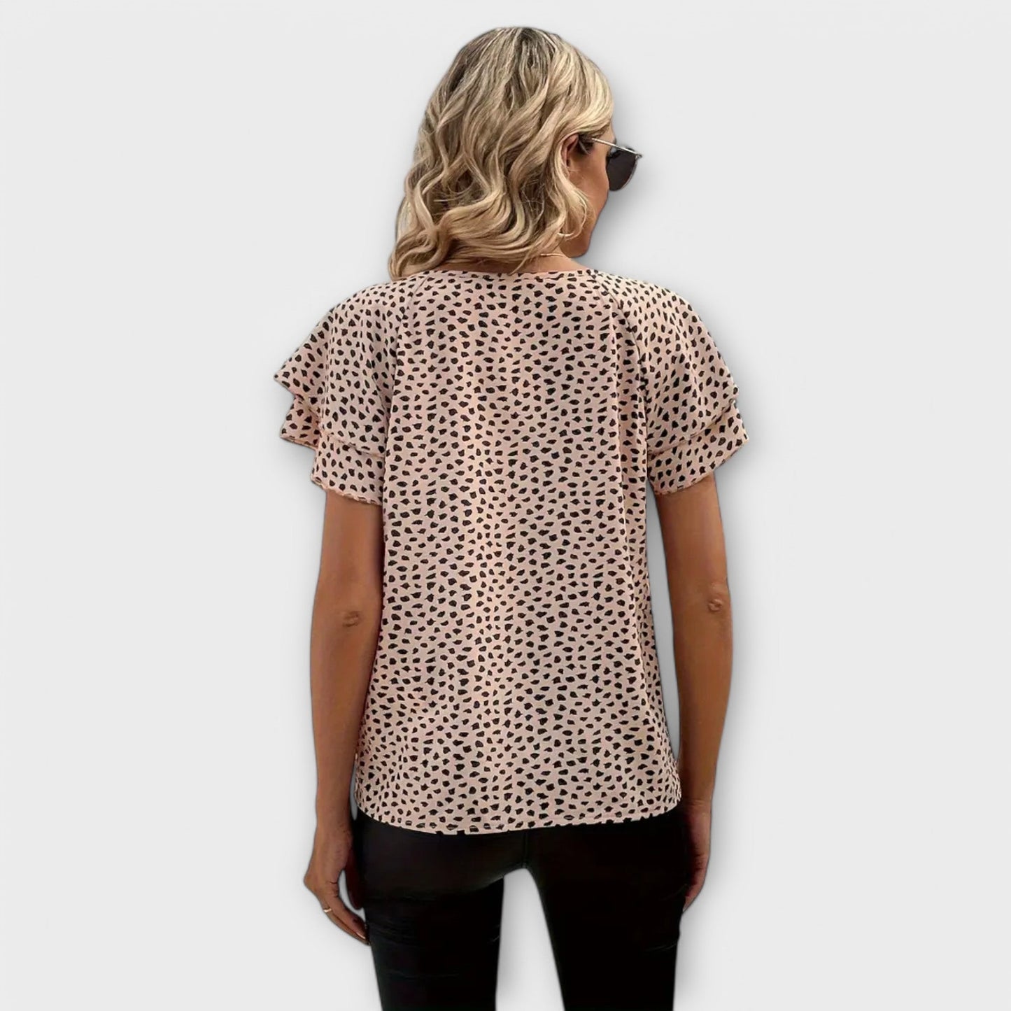 Emily - Bluza s celoplošnim s uzorkom