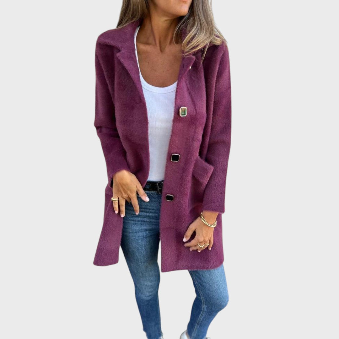 Karolína | Elegantna, Gruba Jakna