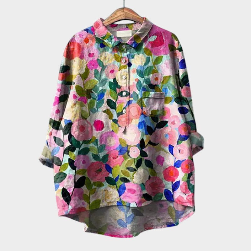 Lovina | Premium bluza s čipkastim završetkom