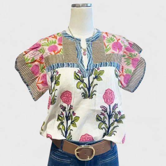 Uriella - Vezenina Boho Bluza