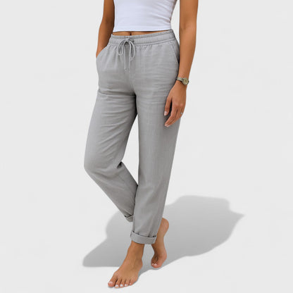 Klára – Lanene Stretch Hlače