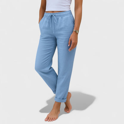 Klára – Lanene Stretch Hlače
