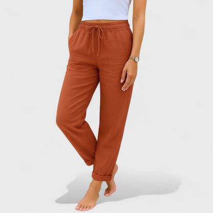 Klára – Lanene Stretch Hlače