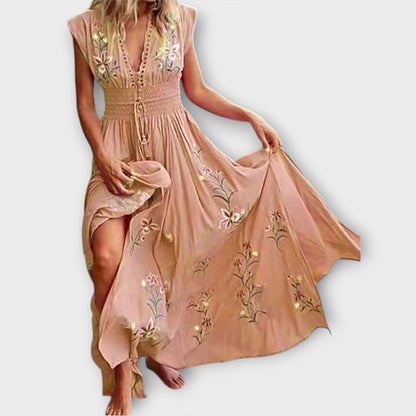 Felizia – boho haljina s očarljivo vezenino