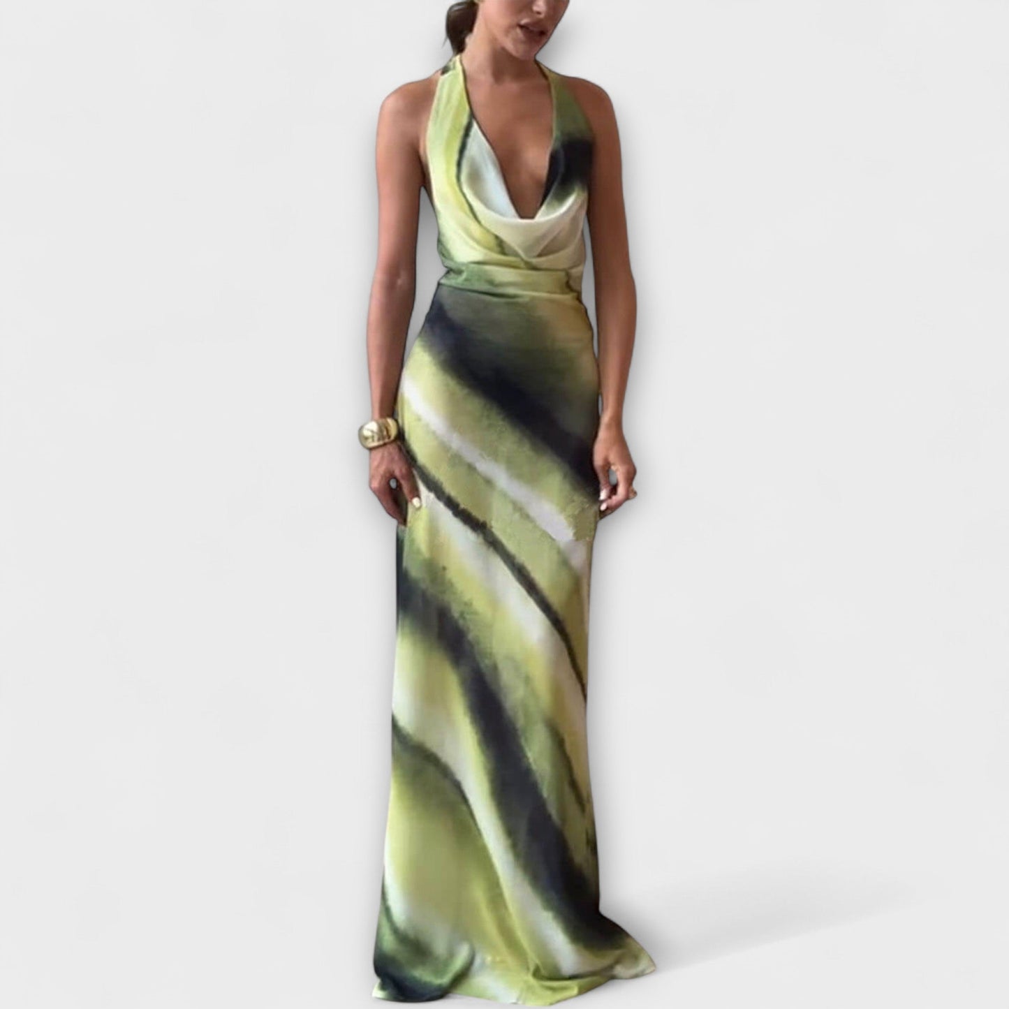 Klasične maxi haljine s gradientom i tie-dye
