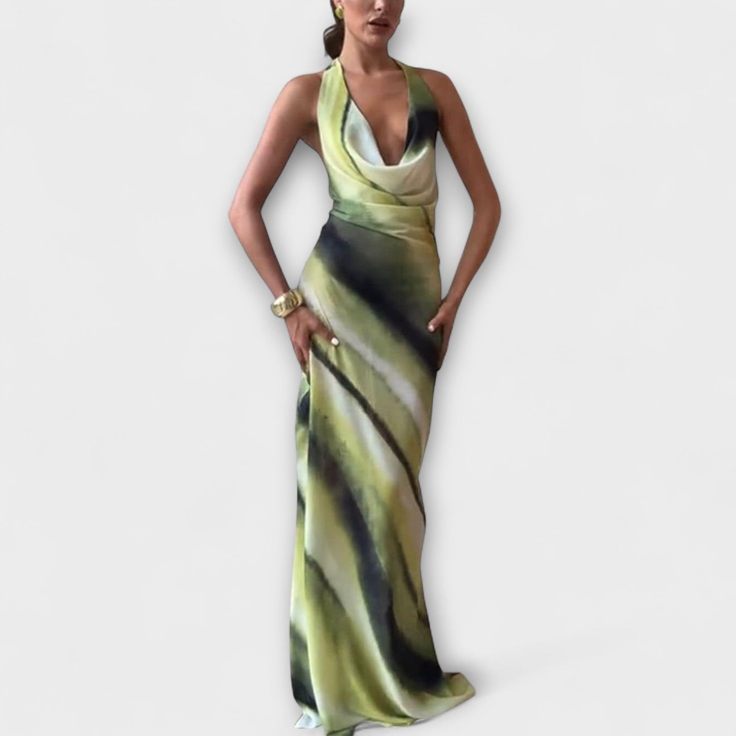 Klasične maxi haljine s gradientom i tie-dye