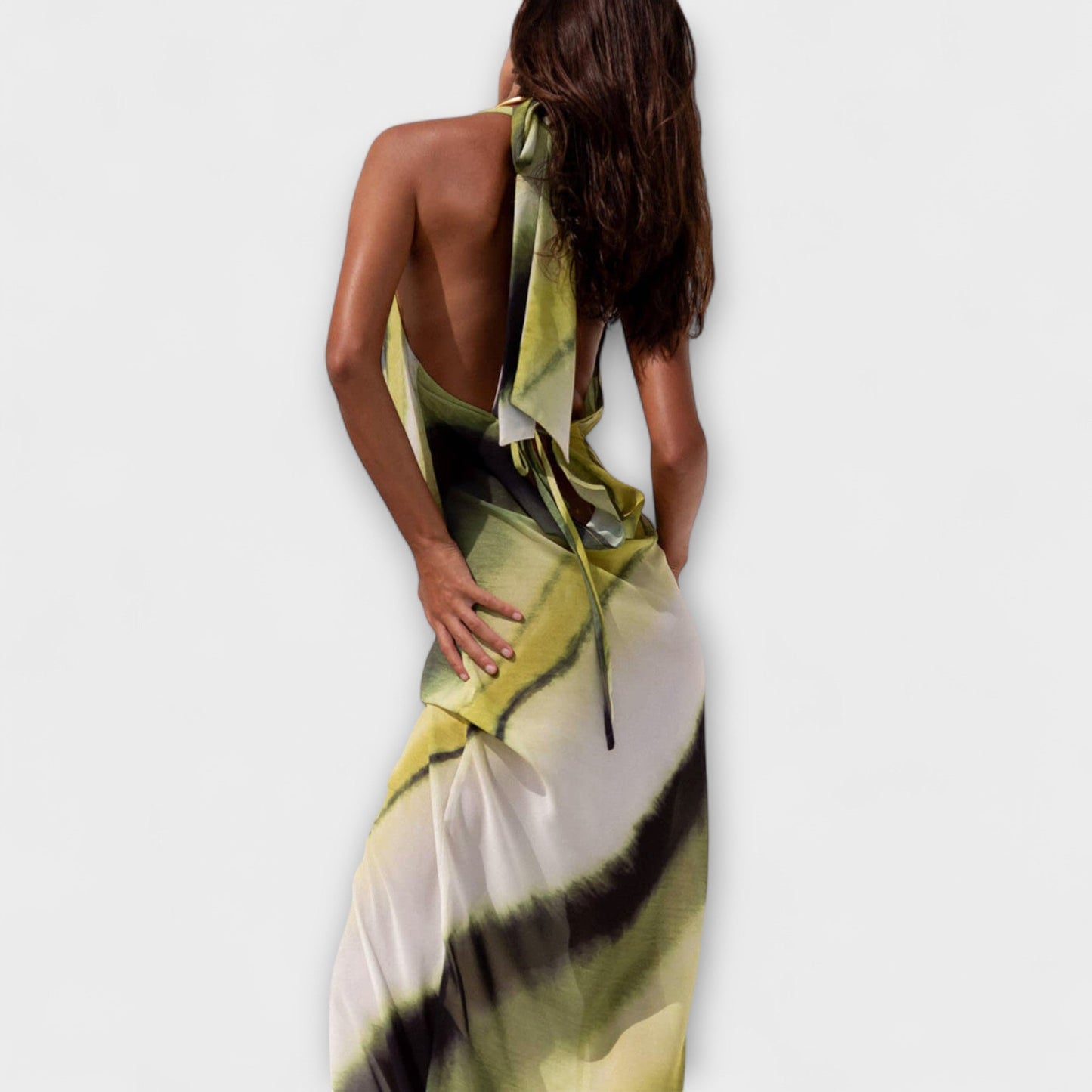 Klasične maxi haljine s gradientom i tie-dye
