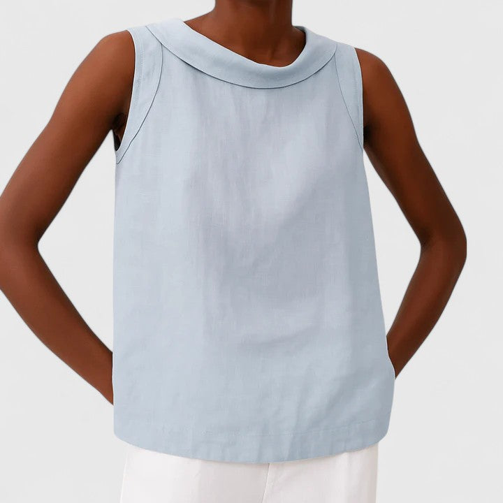 Natálie - Elegantan top s rolakom