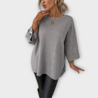 Isabella – Elegantna Pletena Bluza