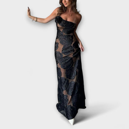 Sara - Cvečne Maxi Haljine