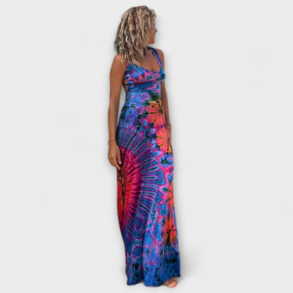 Ronja - La Bamba Tie-Dye Print maxi haljina