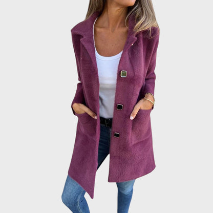 Karolína | Elegantna, Gruba Jakna