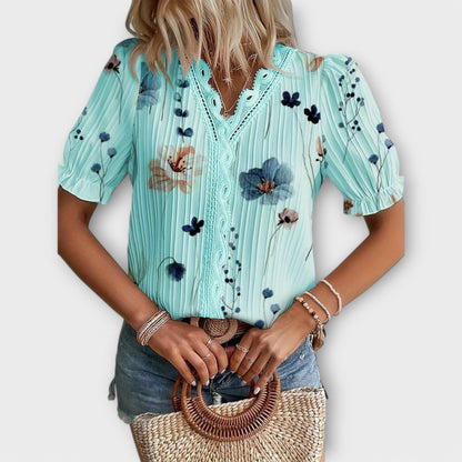 Emily - Moderna bluza s s U-izrezom