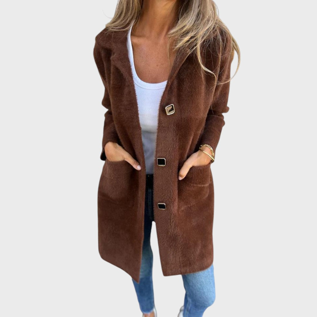 Karolína | Elegantna, Gruba Jakna