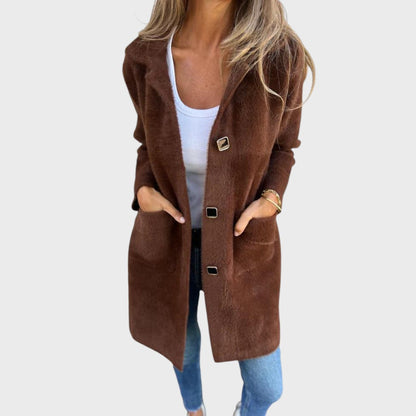 Karolína | Elegantna, Gruba Jakna