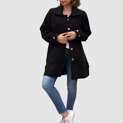 Martina - Klasičan oversized kaput s gumbima
