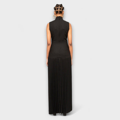 Kristen - maxi haljina s pliseji i izrezima