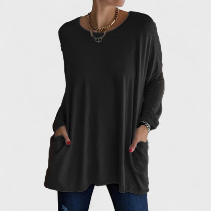 Moira – Ohlapen top s dugim rukavima