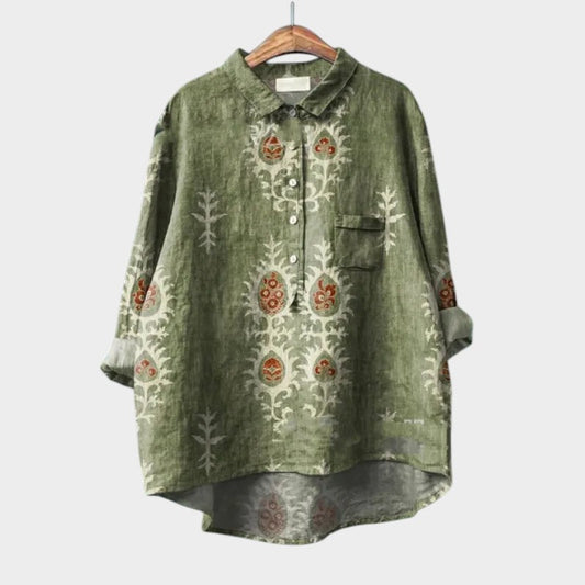 Lovina | Premium bluza s čipkastim završetkom