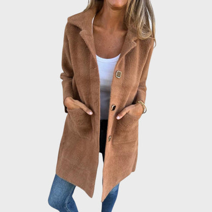 Karolína | Elegantna, Gruba Jakna