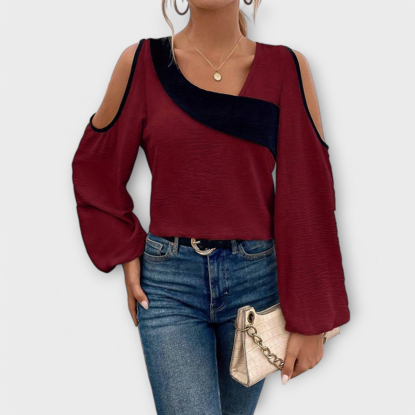 Scarlett - Bluza s kvadratnim izrezom