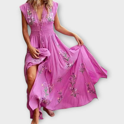 Felizia – boho haljina s očarljivo vezenino