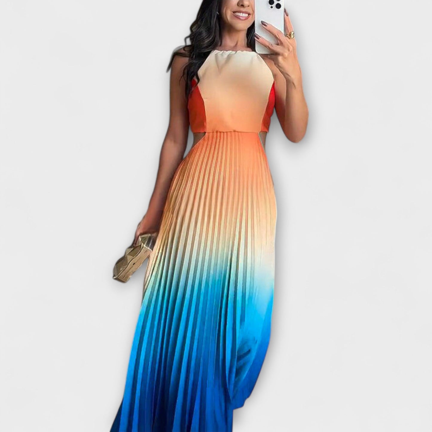 Haven - Elegantne Maxi Odjeća bez rukava s Tie-Dye
