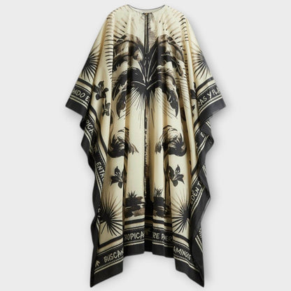 Melissa - Ekstra veliki kaftan s s uzorkom flaminga