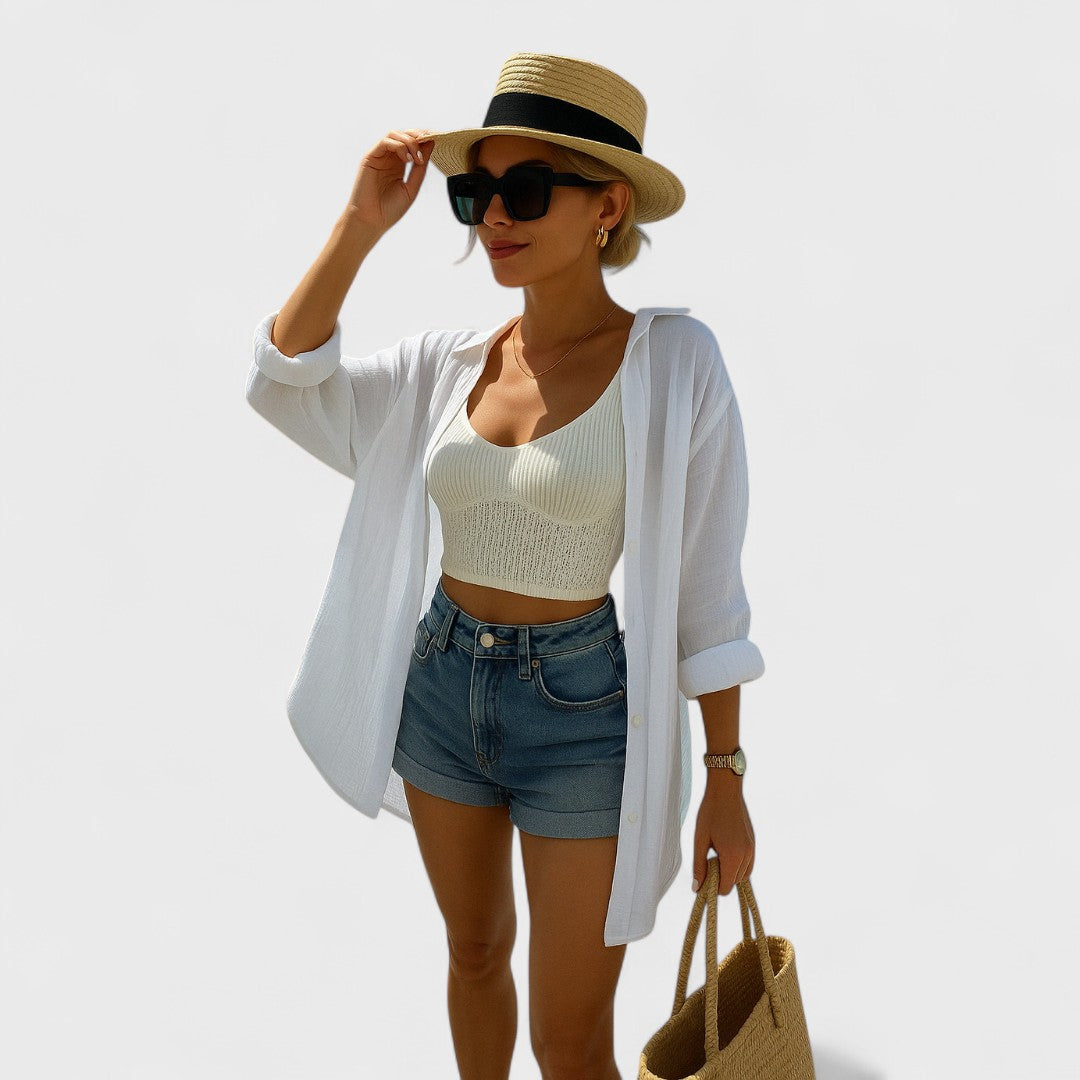 Irena - Casual Bluza u stilu Ibiza