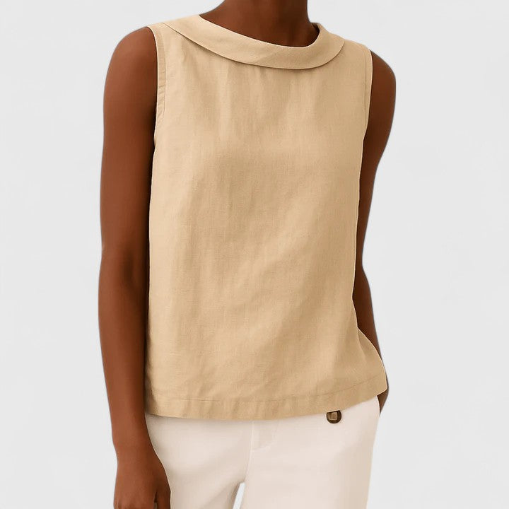 Natálie - Elegantan top s rolakom