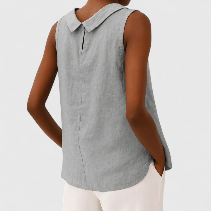Natálie - Elegantan top s rolakom