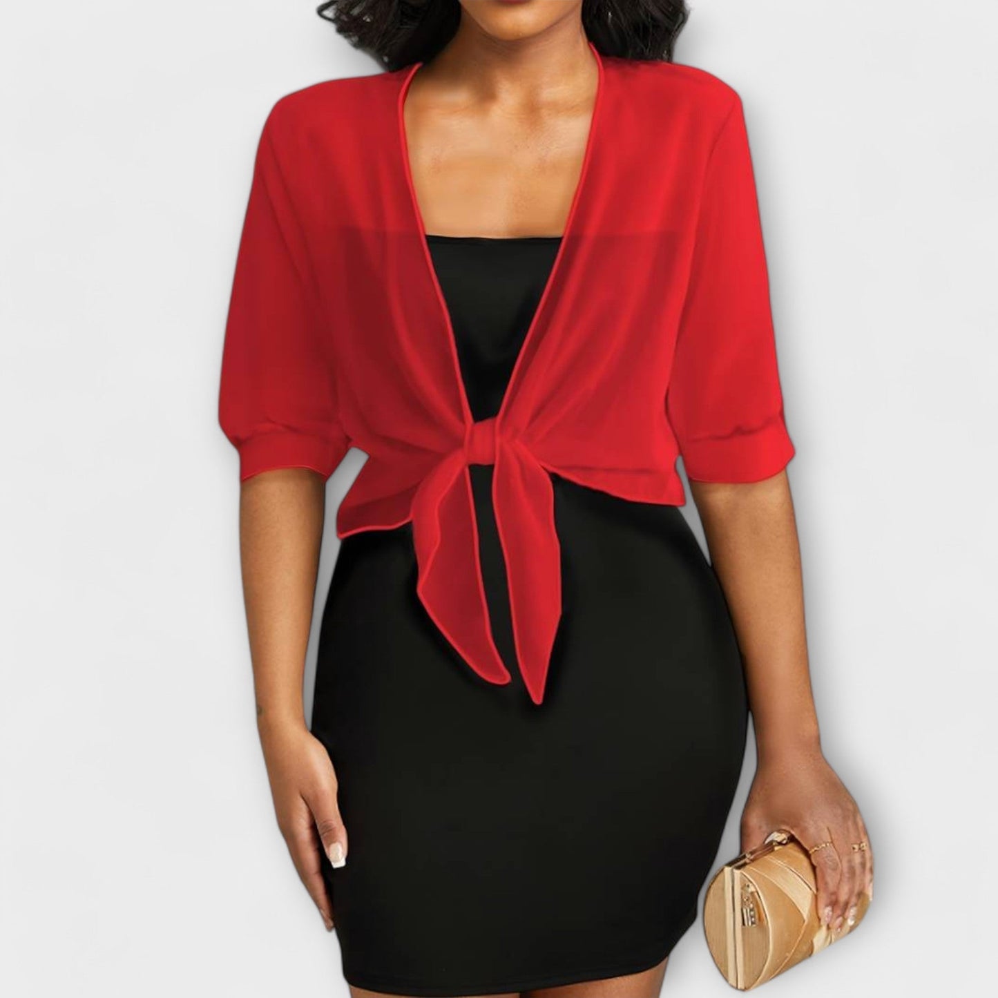 Olivia - Bluza s odprtim sprednjim delom