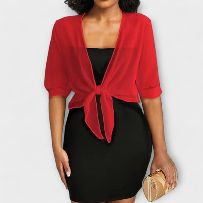 Olivia - Bluza s odprtim sprednjim delom