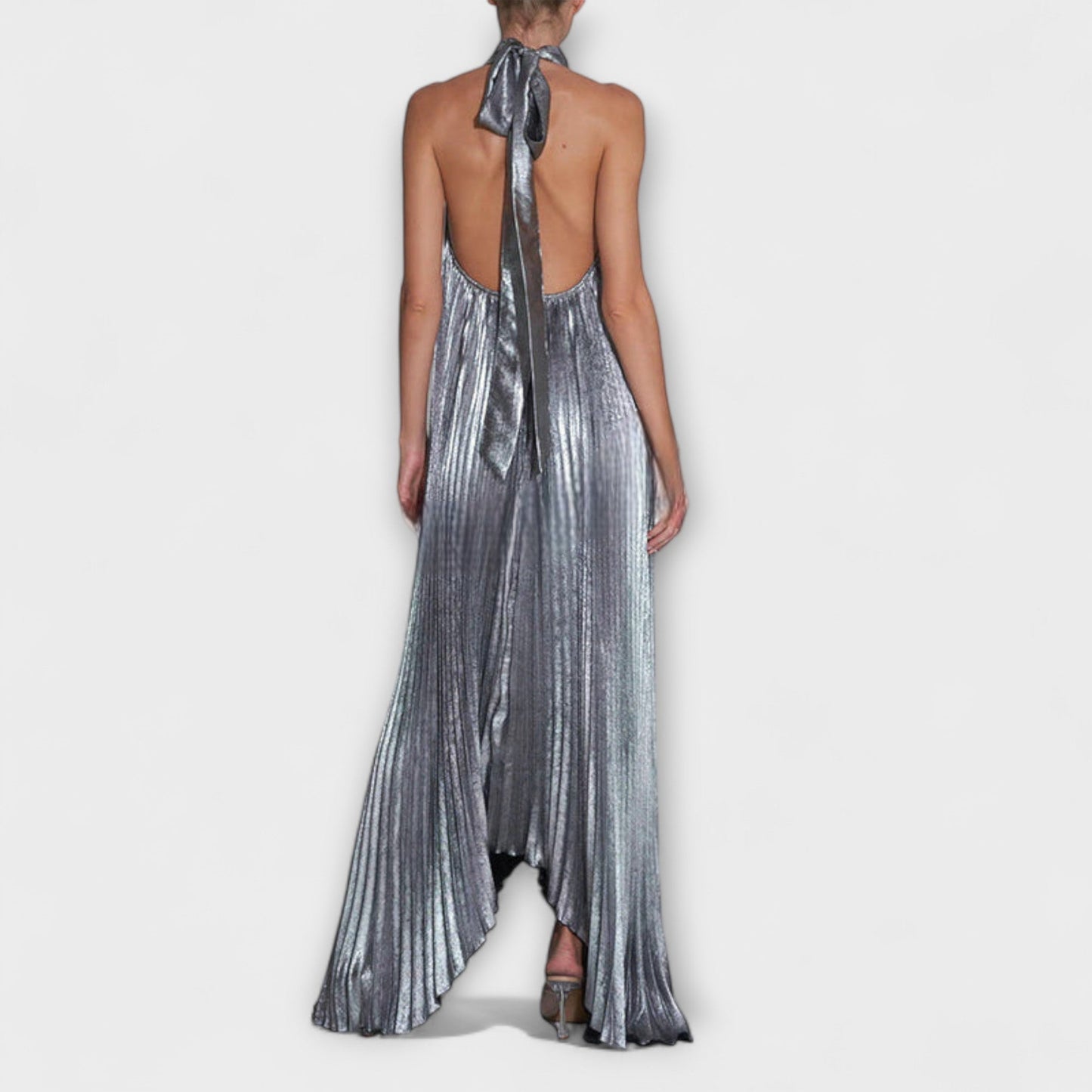 Calliope - Metalne plisirane maxi haljine
