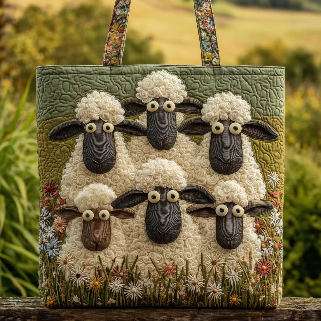 ručno izrađena torba Cinq Moutons