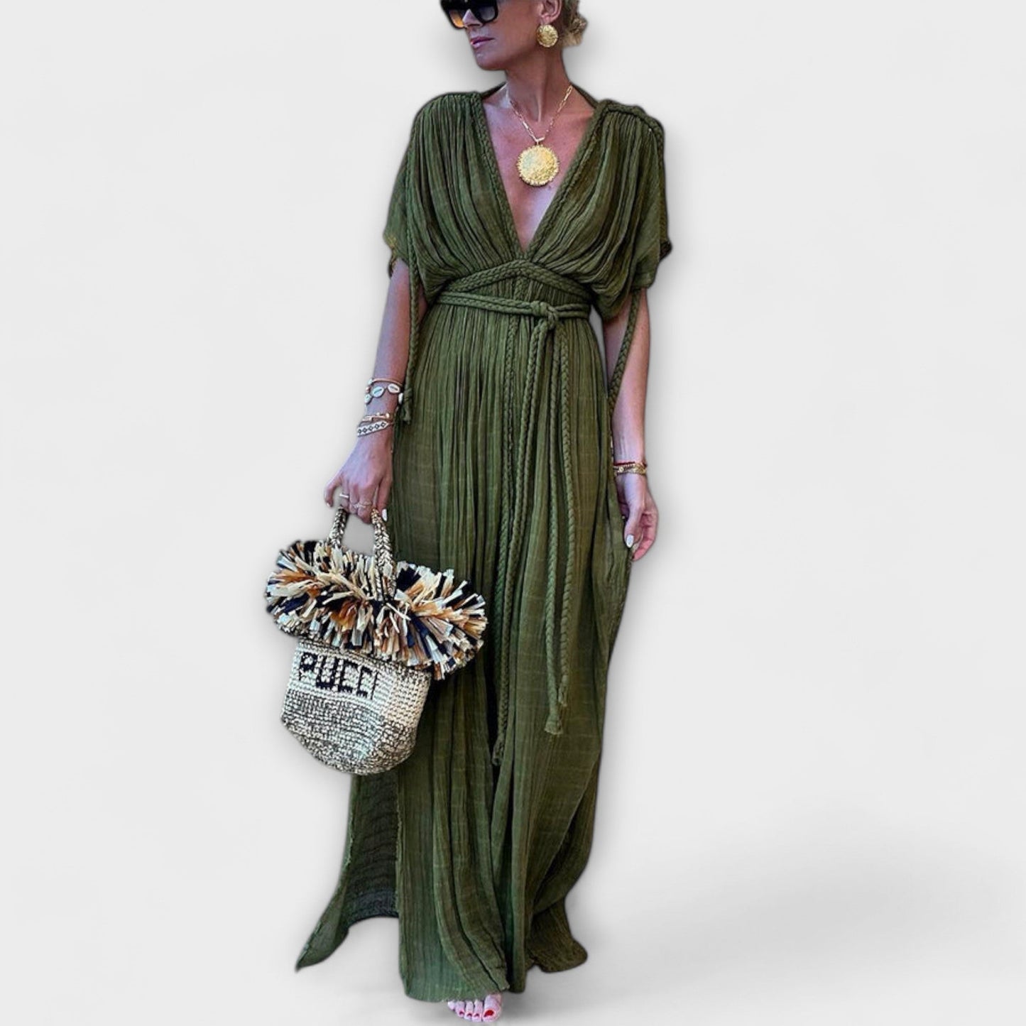 Iris - maxi haljina u Kimono Stilu