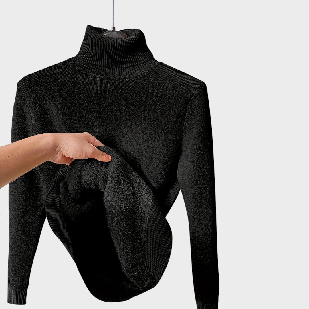 Kaja - Mekana Džemper s Turtleneck Ovratnikom