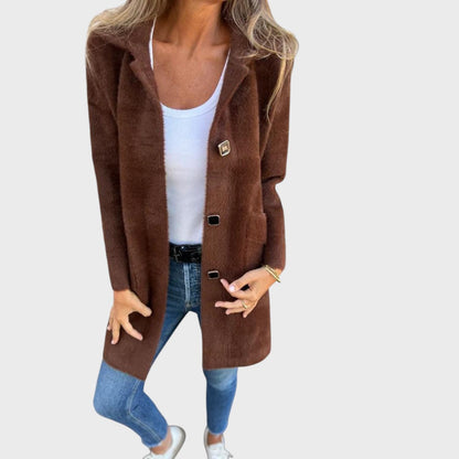 Karolína | Elegantna, Gruba Jakna