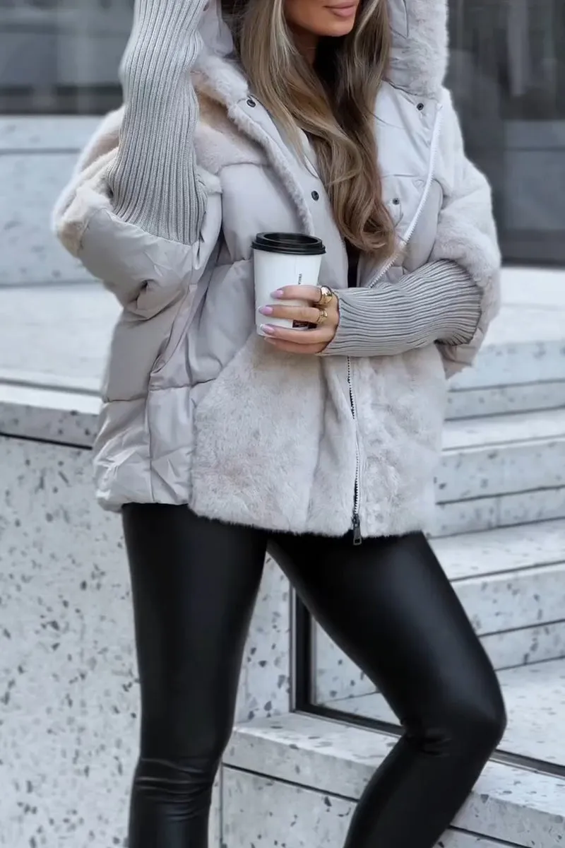 Ava – Elegantna Puffer Jakna