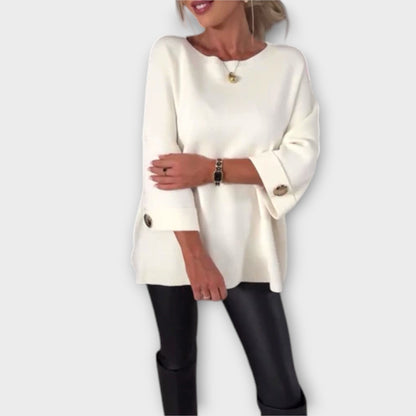 Isabella – Elegantna Pletena Bluza