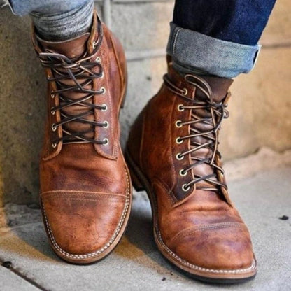 Henry™ – Kožne čizme u retro stilu