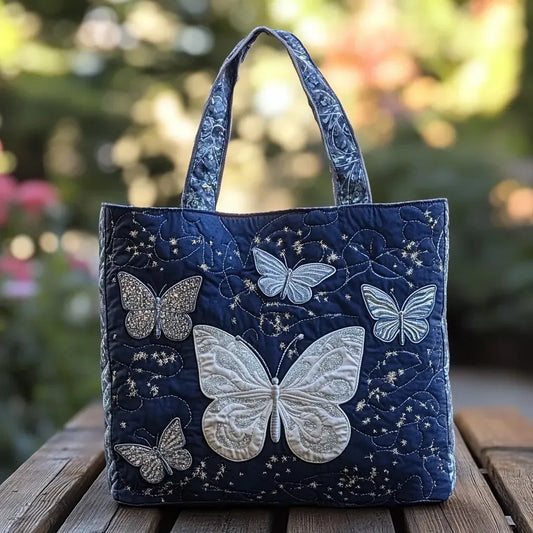 ručno izrađena torba Papillon Argenté