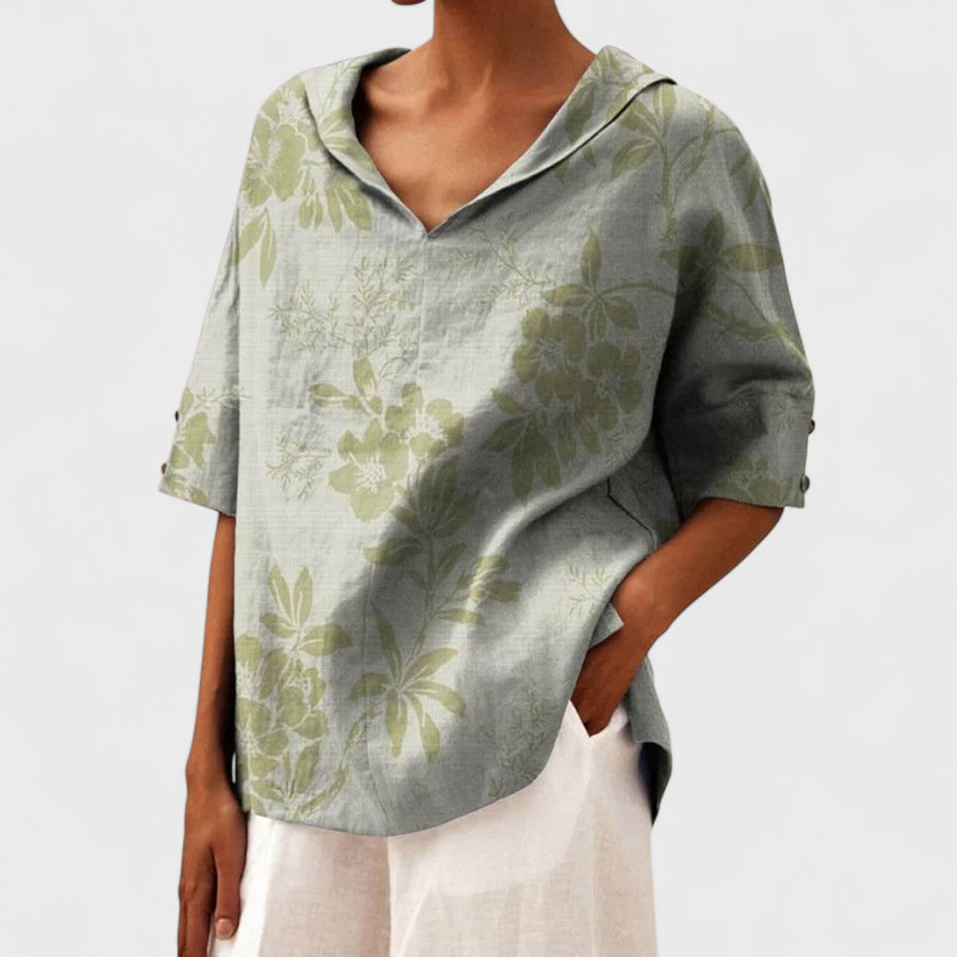 Lenka - Elegantan top s s U-izrezom