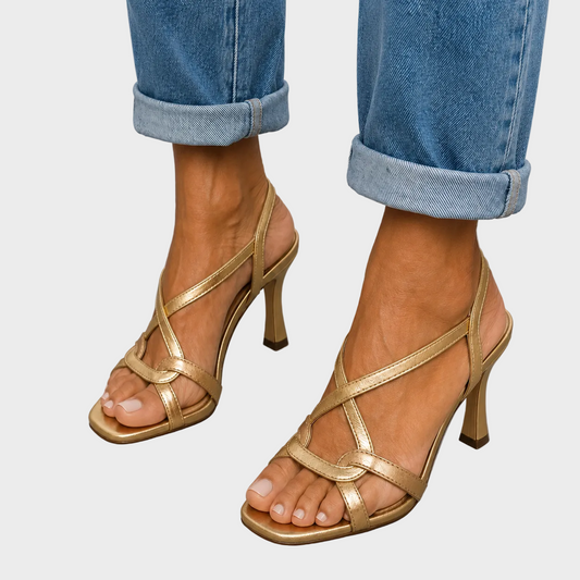 Nina – ortopedske sandale s elegantnom petom