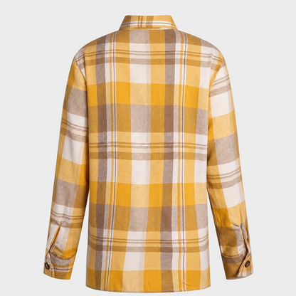 Nina – Karirana Oversize Košulja