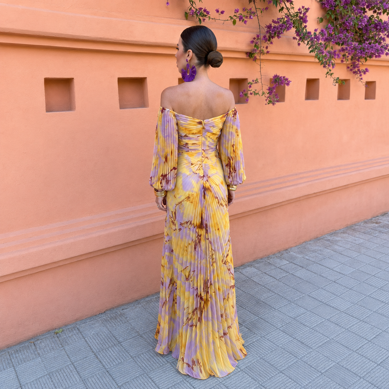 Viktorija – Elegantna Plisirana Haljina